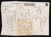 Mattel Barbie Dancer the Horse Manual / Instructions Pamphlet ONLY